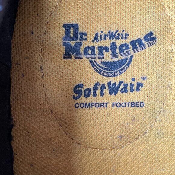 EUC Dr. Martens Black Leather Lace Up Hazeldon in Men's 11 - Picture 7 of 12